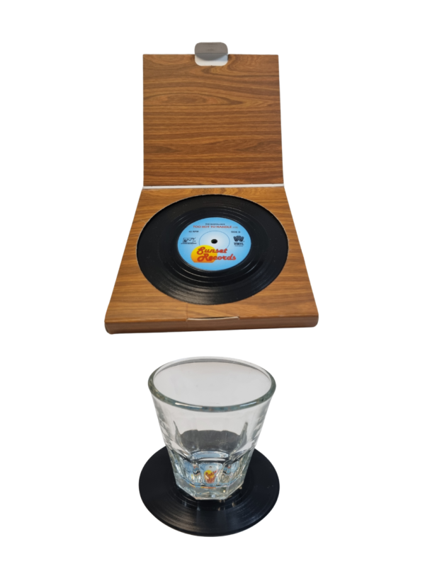 Sottobicchieri in vinile