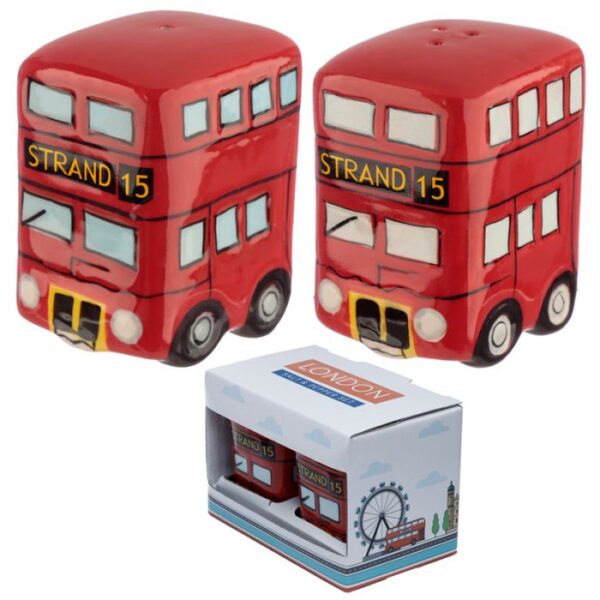 Autobus Londra saliera e pepiera