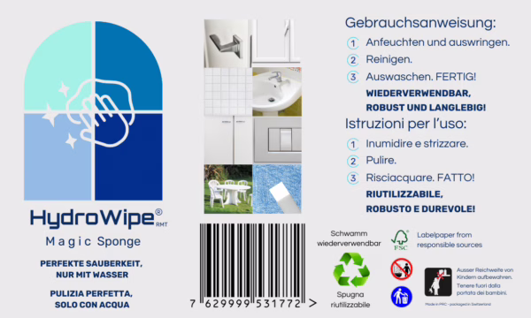 HydroWipe® Magic Sponge